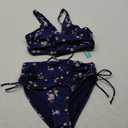 Aqua Eve Women High Waisted Bikini Twist Front Swimsuits Lace up Bikini Tops Ruched Push up 2 Piece Bathing Suits (Medium, Deep Green)