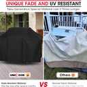 Unicook 63 Inch Grill Cover for Weber Genesis 300 Series and New 2022 Genesis 300, Outdoor BBQ Gas Grill Cover, Heavy Duty Waterproof Fade Resistant, Compared to Weber 7757