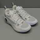 LI-NING Way of Wade 10 & 11 & 12 Men's Basketball Shoes Anti-Slip Professional Shock Absorption Sports Sneakers ABAS083 ABAU049 ABAS075 ABAV085 (White Grey)