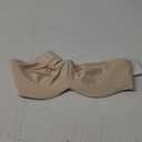 HACI Women's Unlined Strapless Bra for Plus Size Minimizer Seamless Underwire Large Bust Bandeau (38DDD, Beige)