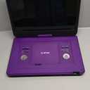 BOIFUN 17.5" Portable DVD Player with 15.6" Large HD Screen, 6 Hours Rechargeable Battery, Support USB/SD Card/Sync TV and Multiple Disc Formats, High Volume Speaker, Purple