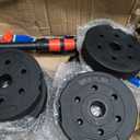 Adjustable-Dumbbells-Sets,Free Weights-Dumbbells Set of 2 Convertible To Barbell A Pair of Lightweight for Home Gym,Women and Men Equipment