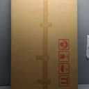 Pocetry Irregular Asymmetrical Wall Mirror 48"24" with Solid Wood Frame, Organic Mid-Century Modern Decorative Full-Length Wall Mirror for Living Room, Entryway, Bedroom & Bathroom (Walnut)