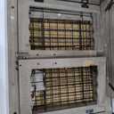 Upolana Dog Crate Furniture, 32 inch Medium Dog Crates with Bed Mat, Wooden Dog Kennel Furniture, End Side Table Dog Cage with 3 Doors, Greige