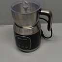 Maestri House Milk Frother, Variable Temp and Froth Thickness DualFro 600 Milk Frother Steamer, 21OZ Smart Touch Control Milk Warmer, Dishwasher Safe, Memory Function for Latte&Hot Chocolate (Black)