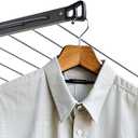 JS HANGER A Shape Clothes Drying Rack Folding Outdoor Clothesline, Heavy Duty Stainless Steel Laundry Drying Rack, Foldable Portable Clothing Dryer 46 Feet