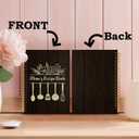 SNNDER Mom Gifts Notebook Journal, Mom's Recipe Spiral Notebook, Recipe Book To Write In Your Own Recipes, Cooking Journal for Mother, 5.5x8.3 Inch