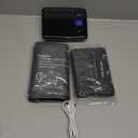 Blood Pressure Monitor, 9-17'' & 13-21'' Extra Large Blood Pressure Cuff Upper Arm, LED Color Backlit Screen Automatic Digital Blood Pressure Machine with USB Cable and 4 AAA Batteries