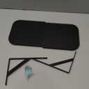 IBUYKE Deep Floating Shelves for Wall,8 Inch Deep Floating Shelf 16W x 8D Wood Wall Shelf,Wide Floating Bookshelf for Living Room, Kitchen, Office TFS002B-2 Rounded Edges