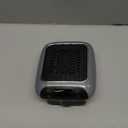 Ontel Handy Heater Turbo Wall Outlet Plug In Heater  Portable Indoor Ceramic Space Heater w/Adjustable Thermostat, 12-Hour Timer, Auto Shut Off, Quiet  Plug In Wall for Office, Bedroom, Camping