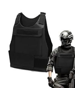 BEAUTI4U DURABLE CORDURA TACTICAL MILITARY VEST FOR MEN  ADJUSTABLE AIRSOFT VEST WITH MULTIFUNCTIONAL POCKETS, IDEAL FOR OUTDOOR TRAINING, HUNTING, AND COSPLAY