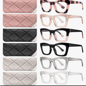 CCVOO 6 Pack Oprah Reading Glasses for Women, Eyeglasses, Blue Light Readers for Women, Computer Eye Glasses, Cheaters, +1.25