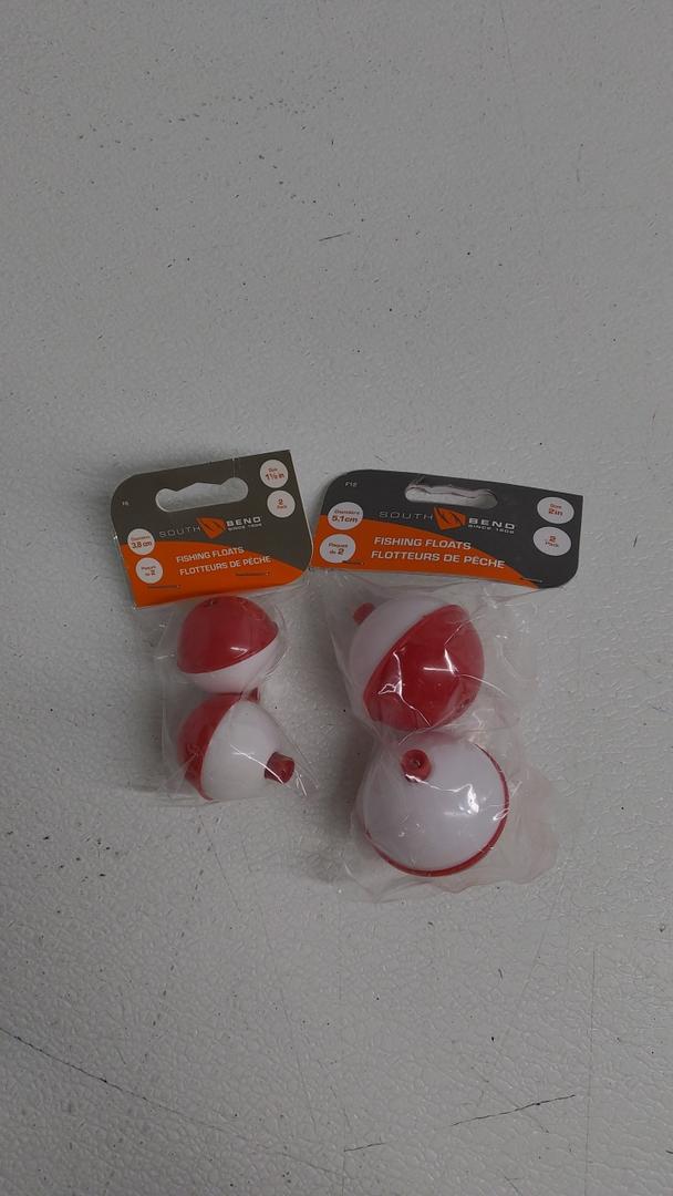SouthBend Fishing Floats 3.8 cm 2 Pcs 5.1 cm 3 pcs