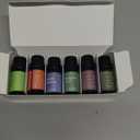 Premium Hotel Fragrance Oil Collection for Diffusers, Essential Oils for Diffusers for Home, Hotel Diffuser Fragrance Oils,Spa & Candle Making, White Tea, Citrus Luxe, Velvet Night and More - 6x10ml