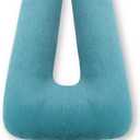 FHSGGP Travel Pillow Car Pillow Kid Car Sleeping The Sleeping Aid for Adults and Kids on Road Trips Kids Travel Pillow Emerald Green