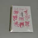 God Says I Am Christian Notebook, Coquette Pink Bow Bible Notebooks for Note Taking, Scripture Journals Journaling for Writing, Prayer Journal for Woman, Preppy Spiral Notebook 5.5x8.3 Inch