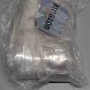 Clear Tarp 7 x 9FT, 20 Mil Clear Vinyl Tarp, Small Cover Plastic Sheeting with Grommets, Double-Stitched Reinforced Edges, Heavy Duty Tarps Waterproof and Tearproof