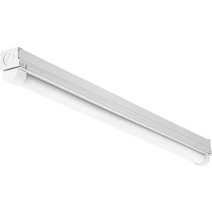 Lithonia Lighting 2ft Light Fixture, LED Strip Light, 120V, 4000K Cool White Light, 2-Foot, 1-Light, White (MNSL L23 1LL 120V 40K 80CRI M6)