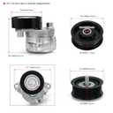 Drive Belt Tensioner and Idler Pulley Serpentine Belt kit Compatible with Mercedes-Benz ML350 C230 C300 C350 E350 S550, 2006-2011#Replace 2722021419 2722000270 6pk2404