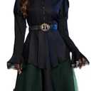 YTWS Halloween Black Witch Costume Outfit for Women S