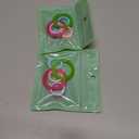 2 x Cover for UltraHuman Ring AIR/Oura Ring Gen 4/ Gen3, 3Pack Elastic Ring Case Protector for Gym and Working Out (2Pink+2Clear+2White, S (6/7/8/9/10))