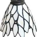 Wall Lamp, Pendant Lamp, Fan Lampshade Replacement, Beige Glass Lampshade, Tiffany Craftsmanship Inlaid Glass