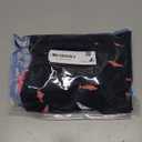 maamgic 2 in 1 Mens Swim Trunks 7 Inch Swim Shorts Swim Suits Board Shorts (Small, Shark Black)
