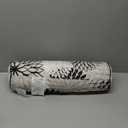 Mina Victory Aloha Indoor/Outdoor Black White 6" x 20" Throw Pillow