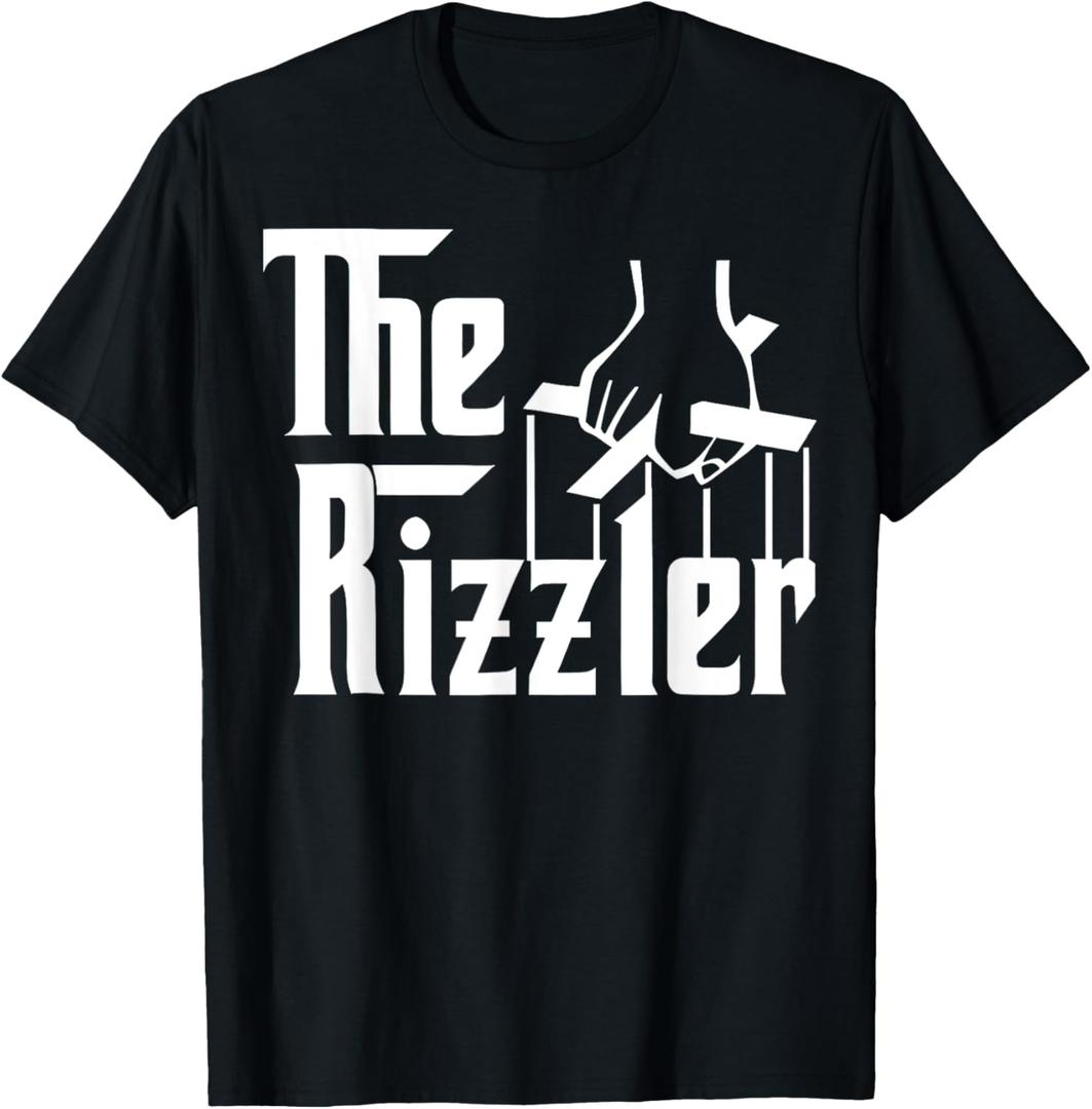 The Rizzler Black Classic Modern Crew Neck T-Shirt (Small)