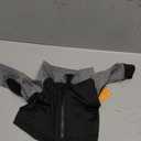 LeLePet Dog Recovery Suit for Front Legs, Dog Sleeve to Stop Licking, Elbow Protector for Leg Injuries Shoulder Wounds After Surgery Male Female,Zippered Long-Sleeved Shirt Cone Alternative(S-3XL) (Black)