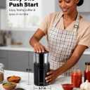 SHARDOR Coffee Grinder Electric, Spice, Herb, Grinder for Coffee Bean Spices and Seeds with 2 Removable Stainless Steel Bowls, Black