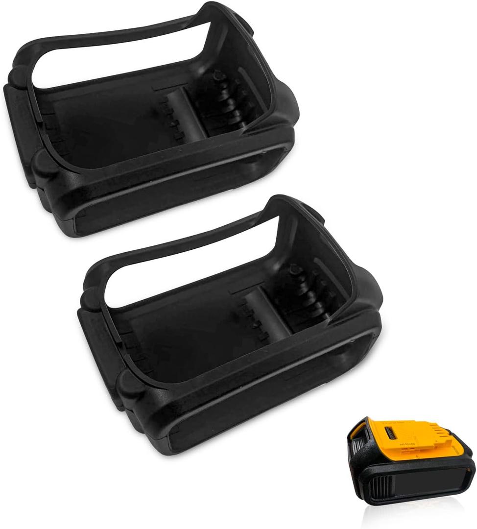 2pcs Silicone Protect case for Dewalt 20V 4.0,5.0 Battery