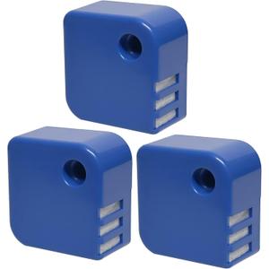 PDC51V1 Demineralization Cartridge Compatible with Vick Humidifier Model V4600, V5100, VUL575, and Sunbeam696, Works to Collect White Dust, Pack of 3, Blue