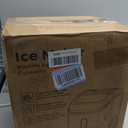 Silonn Nugget Ice Maker Countertop - 36lbs 24H Chewable Pellet Sonic Ice | Self-Cleaning Function Ideal for Home Kitchen and Office Black
