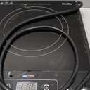 Mueller RapidTherm Portable Induction Cooktop, 1800W Hot Plate Electric Stove Top Burner. 8 Temp Levels, Auto-Off & Pot Detection, LED Display, Child Lock, 4 Programs, Burners for Cooking