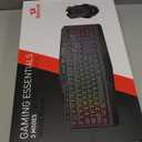 Redragon S101 Gaming Keyboard, M601 Mouse, RGB Backlit Gaming Keyboard, Programmable Backlit Mouse, Value Combo Set [New Version] (Black)