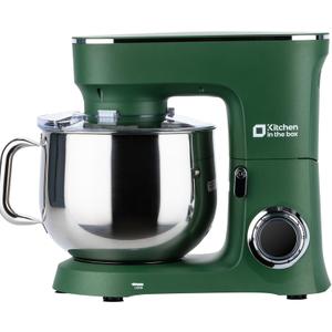 Kitchen in the Box Stand Mixer, 900W 8.5 QT Kitchen Electric Mixer, 10-Speed Large Capacity Tilt-head Food Mixer with Dough Hook, Wire Whip, Flat Beater & Splash Guard (Green)