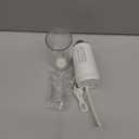 Electric Water Flosser Cordless for Teeth 3 Modes 4 Jet Tips Cleaning and Flossing Water Dental Portable Floss Irrigator Oral Water Flossed Rechargeable Tonsil Stone Travel Adults Birthday Gift (White)