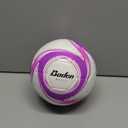 Baden Z-Series Soccer Ball | High-Performance, Durable Design for All-Season Play | Ideal for Training and Competitive Matches | Purple/White, Size 3