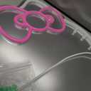 Anime Hello Kit Mirror with Light Neon Signs for Wall Decor, Teen Girl GiftMakeup Mirror neon Sign Room Decor (14.6 * 12.2 inch)