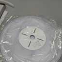 Matane LED Flush Mount Ceiling Light Fixture with Night Light, 1800LM 3000K/4000K/5000K Selectable, Dimmable Low Profile Ceiling Light for Kitchen Bedroom Hallway, 8.7inch Round White