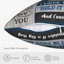 Father Gifts, Dad's Birthday Gifts Pillow Case 18"X18", Funny Dad Gift from Daughter Son, Father's Day Pillowcover, Best Dad Ever Gift Throw Pillow Cover