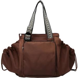 Multifunctional Travel Organizer Bag for Ladies - Doubles as a Stylish Backpack, Crossbody and Shoulder Bag, Boasts Great Storage Capacity (Dark Brown)