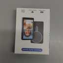 Vlog Selfie Monitor Screen iPhone, 4K 60fps Recording, Wireless Screen Mirroring with Remote Control, Magnetic Fixation, 180 Rotation, 3 Levels of Brightness, Compatible with iPhone & Android (Black)