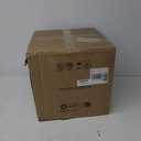 KASLANDI Solid Wood Nightstand, Nightstand with Drawers, Walnut Bedside Table for Bedroom