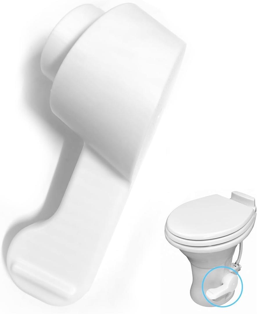 Foot Pedal Replacement for Dometic 300/310/320/321 RV Toilets, Compatible with Lippert Flow Max & Dometic RV Toilet Flush Pedal Repair Parts