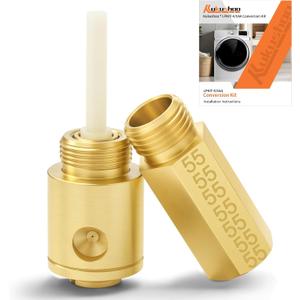 LPKIT-4/XAA Conversion Kit for Samsung 20K BUT Dryers - Conversion Kit Nat. Gas to LP Gas, Brass Material, Includes Installation Instruction LPKIT-4, Compatible with DVG20A5370, DVG20T6000