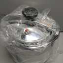 Stainless Steel Pressure Cooker Gas Stove Top Pressure Canner 7L Safety Aluminum Canning Pot Household Cooker Pot Silver