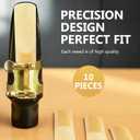 Tenor Saxophone Reeds | Strength 3.0 | Box of 10 | Premium Cane Reeds for Consistent Tone & Reliable Response (natural)