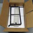 MALACASA 3 Tier Serving Trays for Party, Porcelain Serving Platters and Trays, 12 Inch Tiered Tray Stand, Fruit Tray, Trays for Serving Food, White Dessert Stand with Collapsible Sturdier Metal Rack